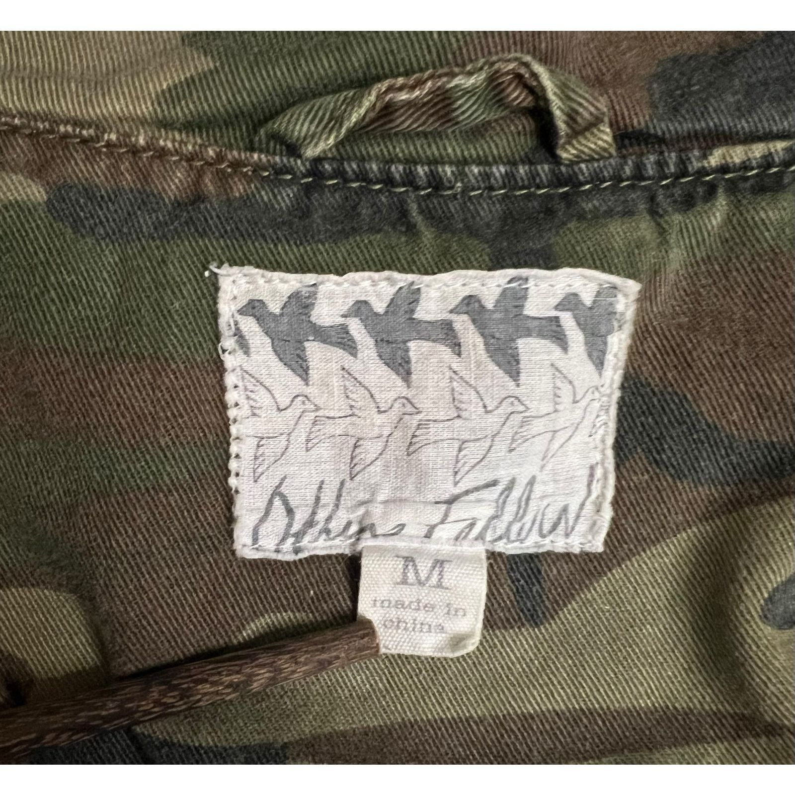 Other Women’s Camo Military Utility Jacket Studded Pockets Medium Size M / US 6-8 / IT 42-44 - 4 Thumbnail