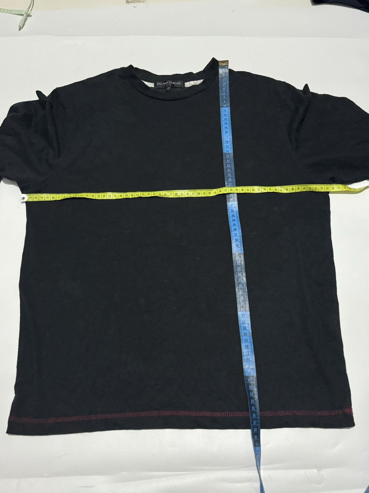 Japanese Brand × Y's for Men × Yohji Yamamoto Yohji Yamamoto Black Long Sleeve Y'saccs Size US L / EU 52-54 / 3 - 7 Thumbnail