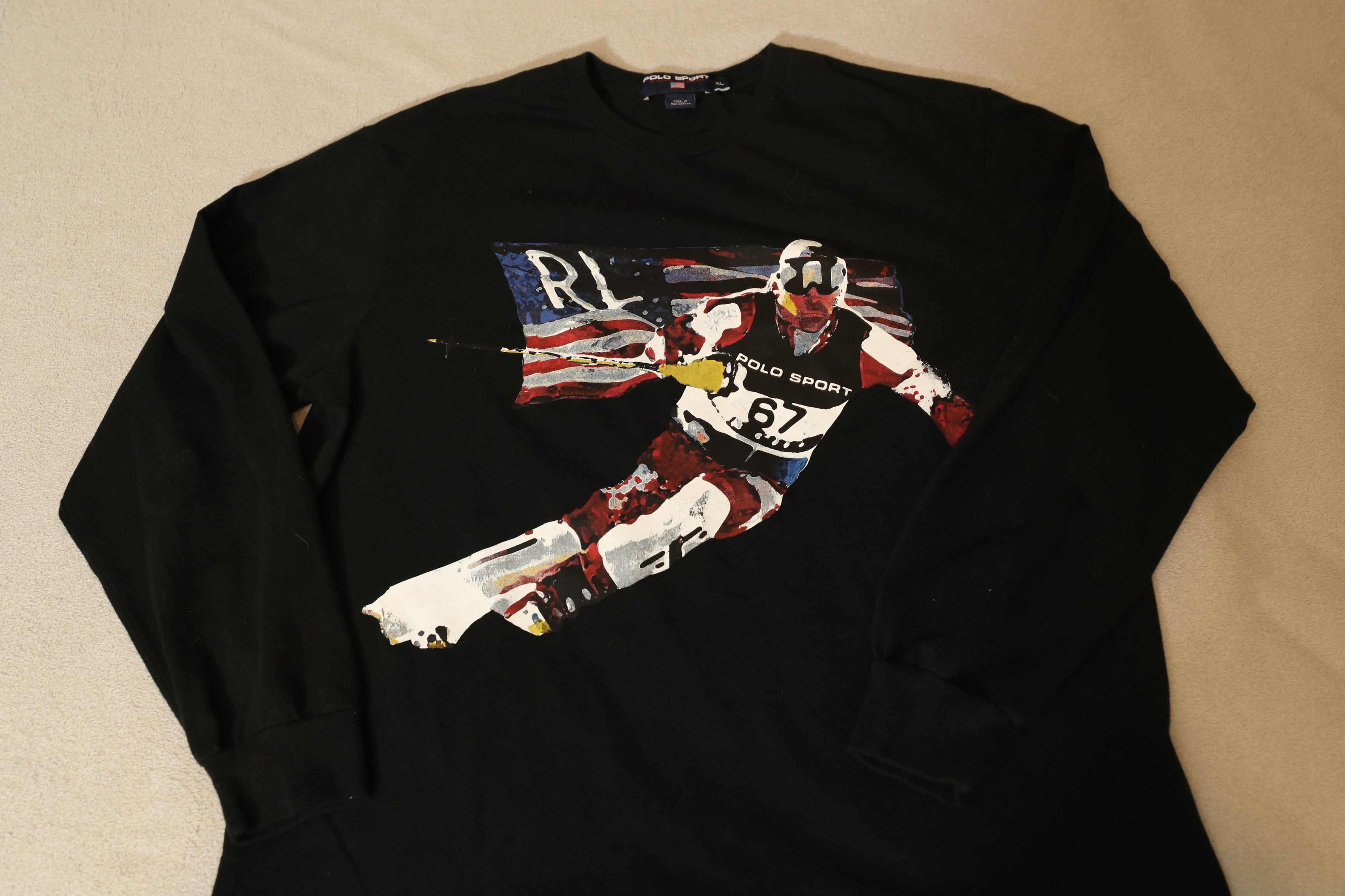 Polo Ralph Lauren Polo Sport Vintage 2002 Polo Sport Ski T-Shirt (XL) Size US XL / EU 56 / 4 - 3 Thumbnail