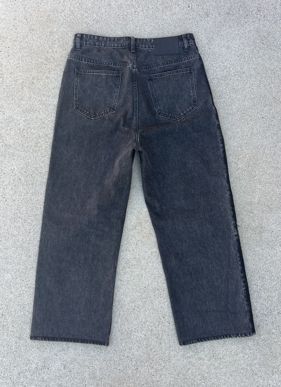 basketcase gallery LAX Straight Side Seam Jeans Size US 34 / EU 50 - 2 Thumbnail