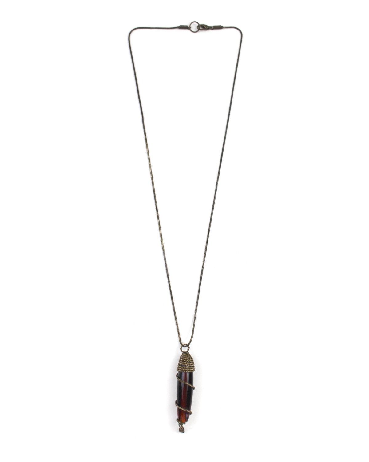 If Six Was Nine 1990S JAPANESE MADE NECKLACE – BRAIDED AMBER-TONE SEED BEAD Size ONE SIZE - 3 Thumbnail