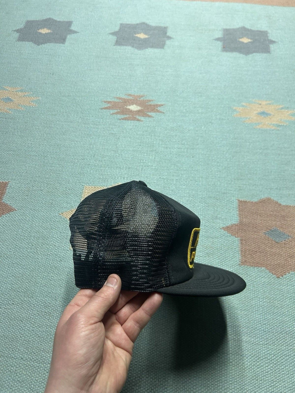 Vintage Vintage trucker hat Hertz Penske patch truck racing nascar Size ONE SIZE - 8 Thumbnail