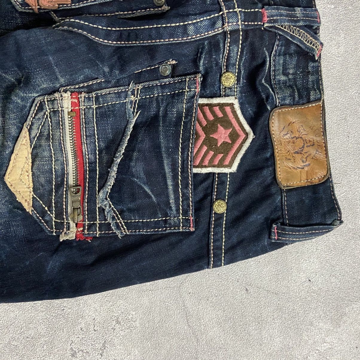 Tornado Mart RioBerra Japan Flare Jean Size US 26 / EU 42 - 8 Thumbnail