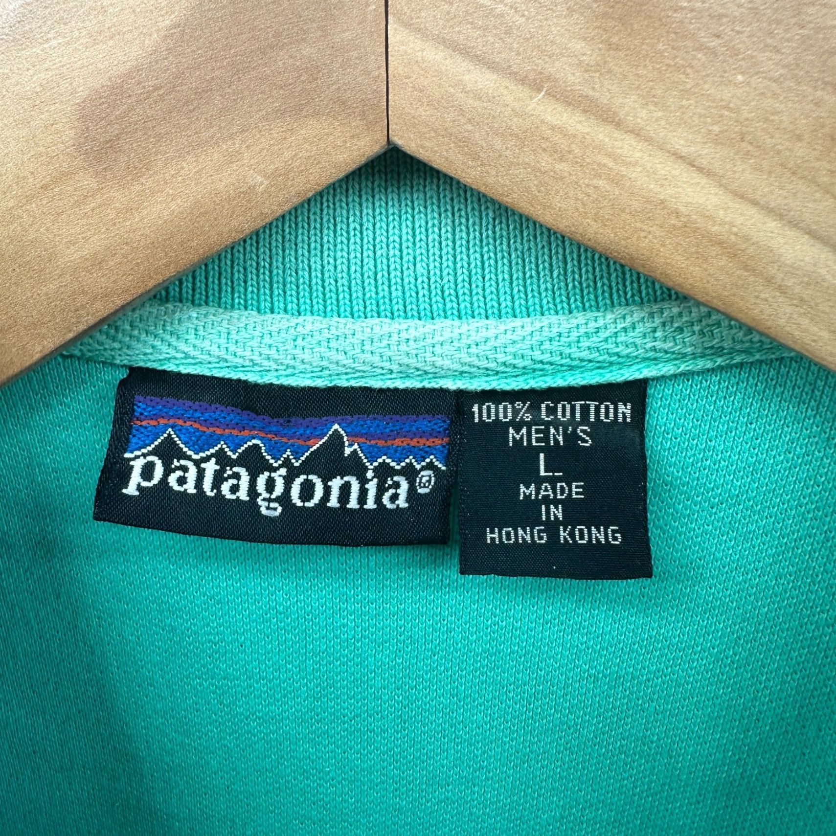 Patagonia Patagonia Polo Shirt Blue Men's Large Golf Cotton Short Sleeve Collared Shirt Polo Casual Classic Mens Size US L / EU 52-54 / 3 - 5 Thumbnail