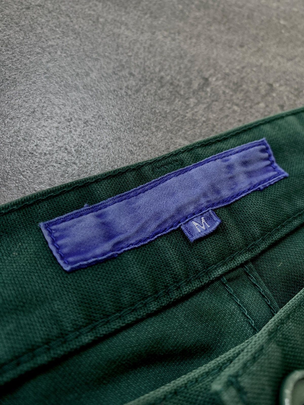 Junya Watanabe FREE TAX! 2000s Dark Green Flared Pants Size US 32 / EU 48 - 10 Thumbnail