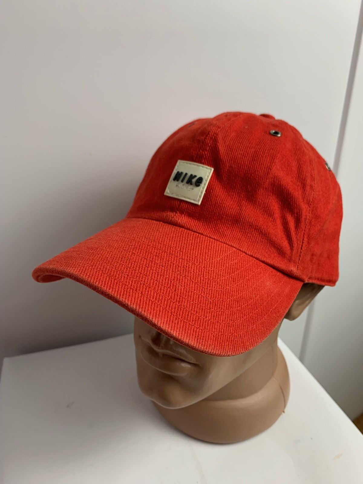 Nike × Vintage Nike vintage cap hat logo red Size ONE SIZE - 2 Thumbnail
