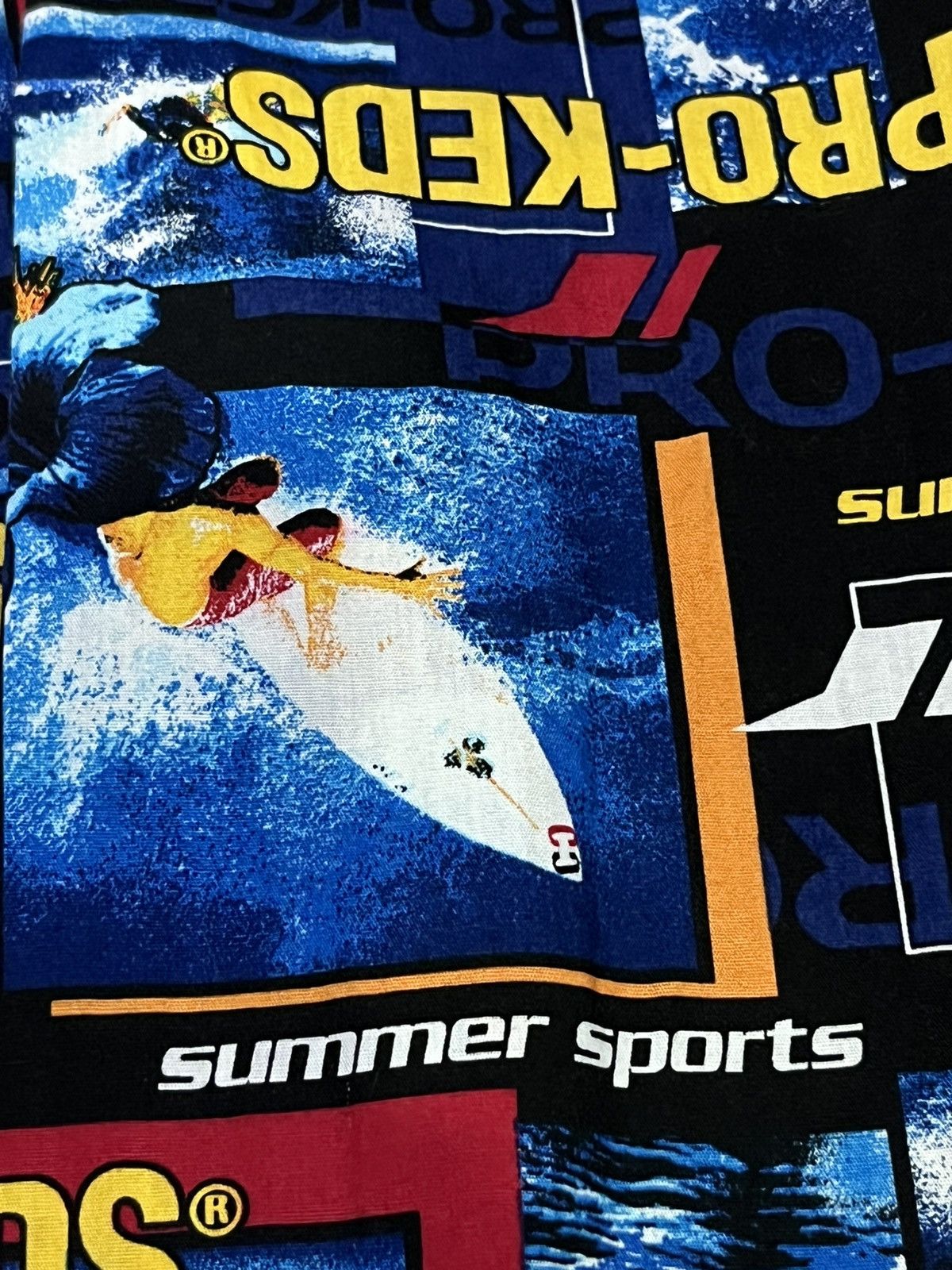 Pro-Keds 90’s ProKeds Surfing Full Print Pajama Shirt Hawaii Vibes Size US M / EU 48-50 / 2 - 5 Thumbnail