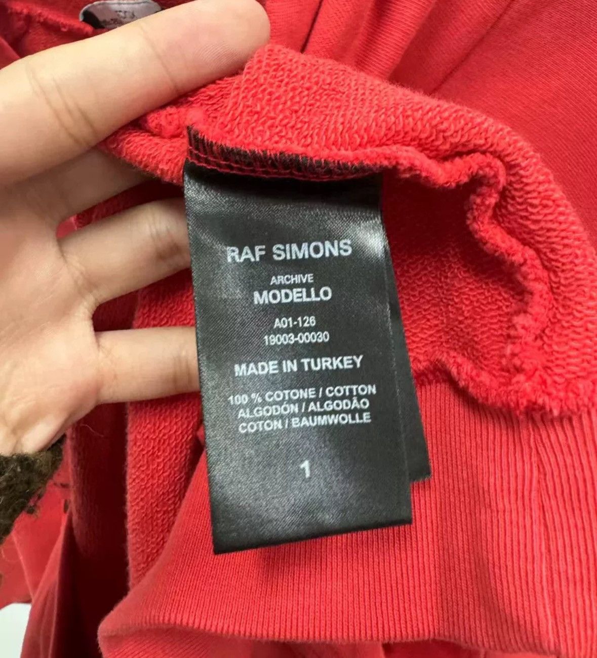 Raf Simons raf simons archive redux hoodie 2412-Nextarrow Size US S / EU 44-46 / 1 - 7 Thumbnail