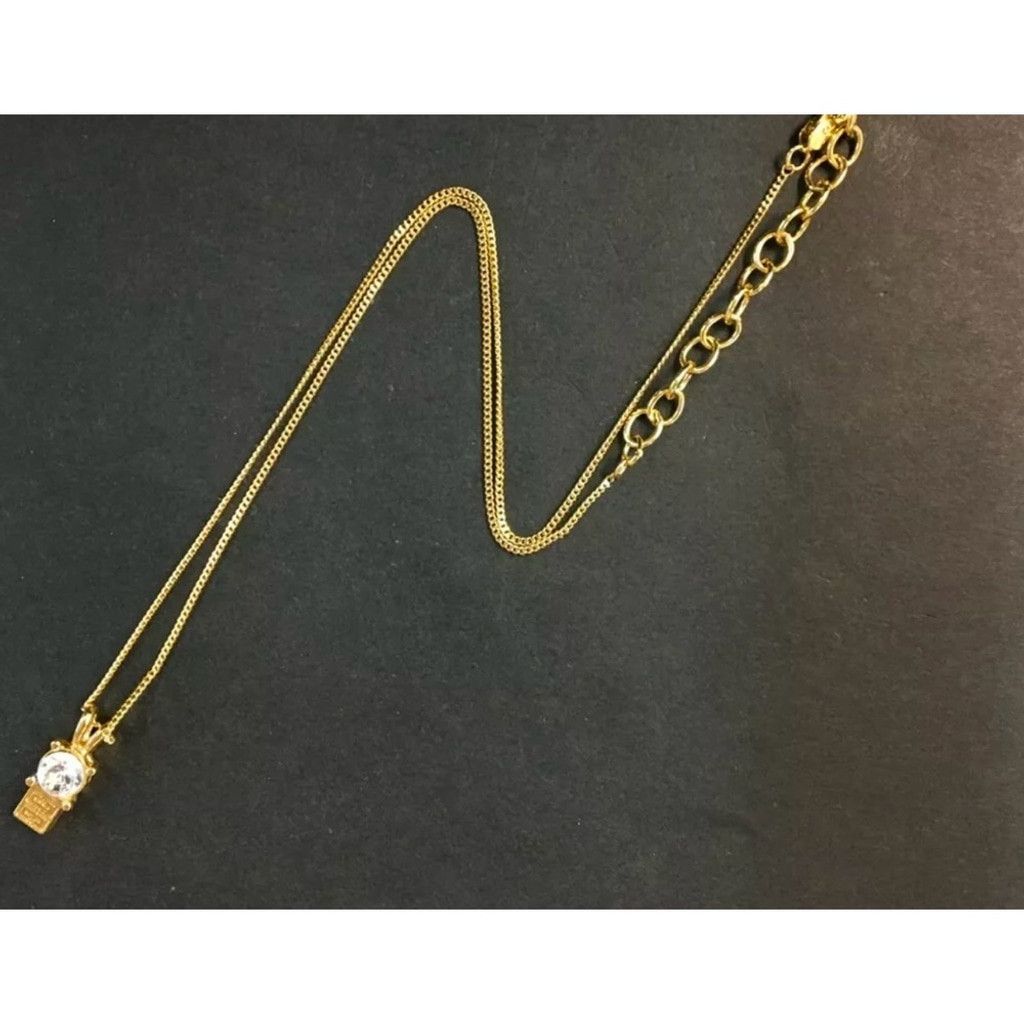 Givenchy Givenchy 4 G logo gold and crystal necklace Size ONE SIZE - 7 Thumbnail