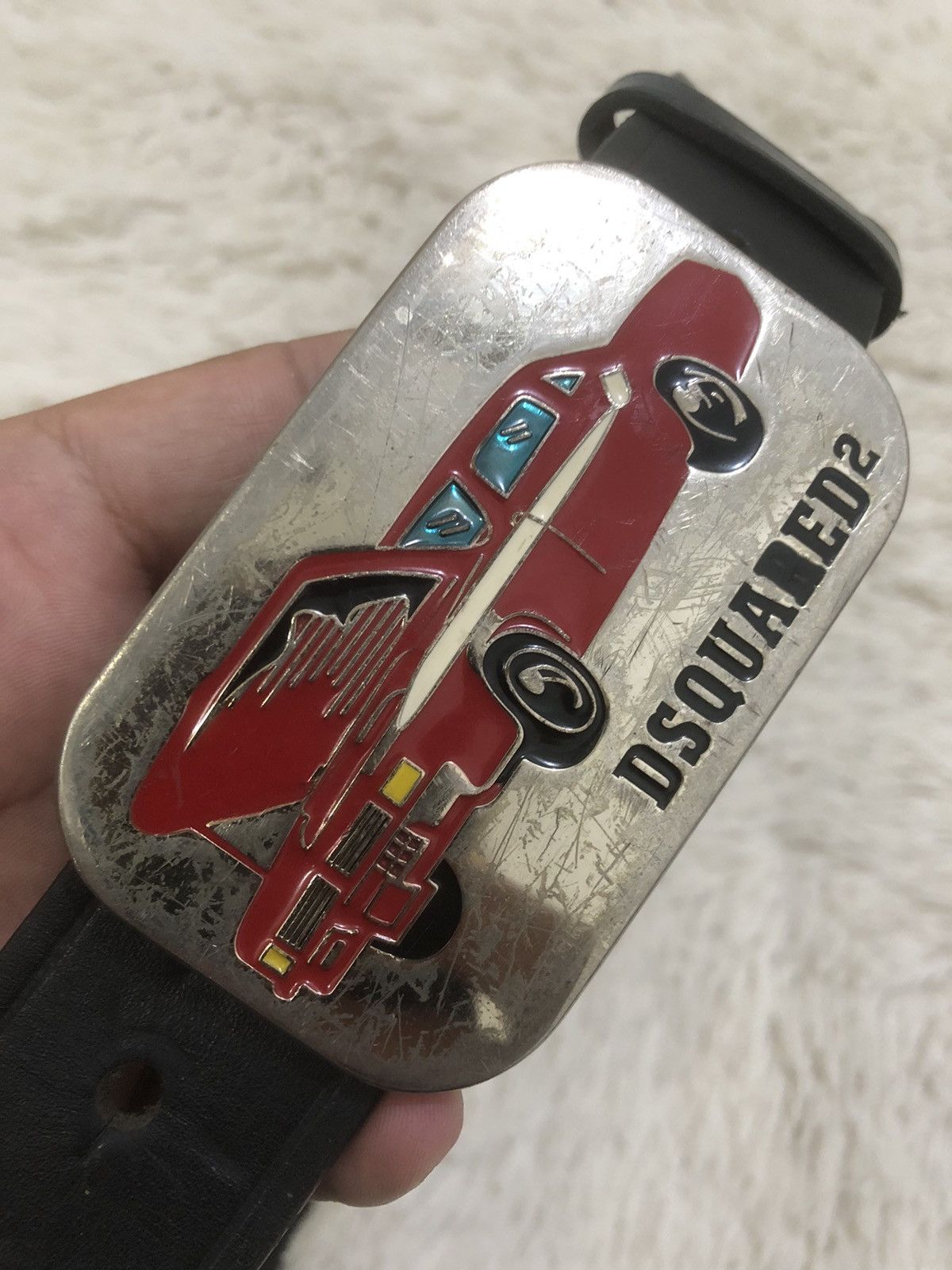 Dsquared2 Dsquared2 Leather Belt Size ONE SIZE - 2 Thumbnail
