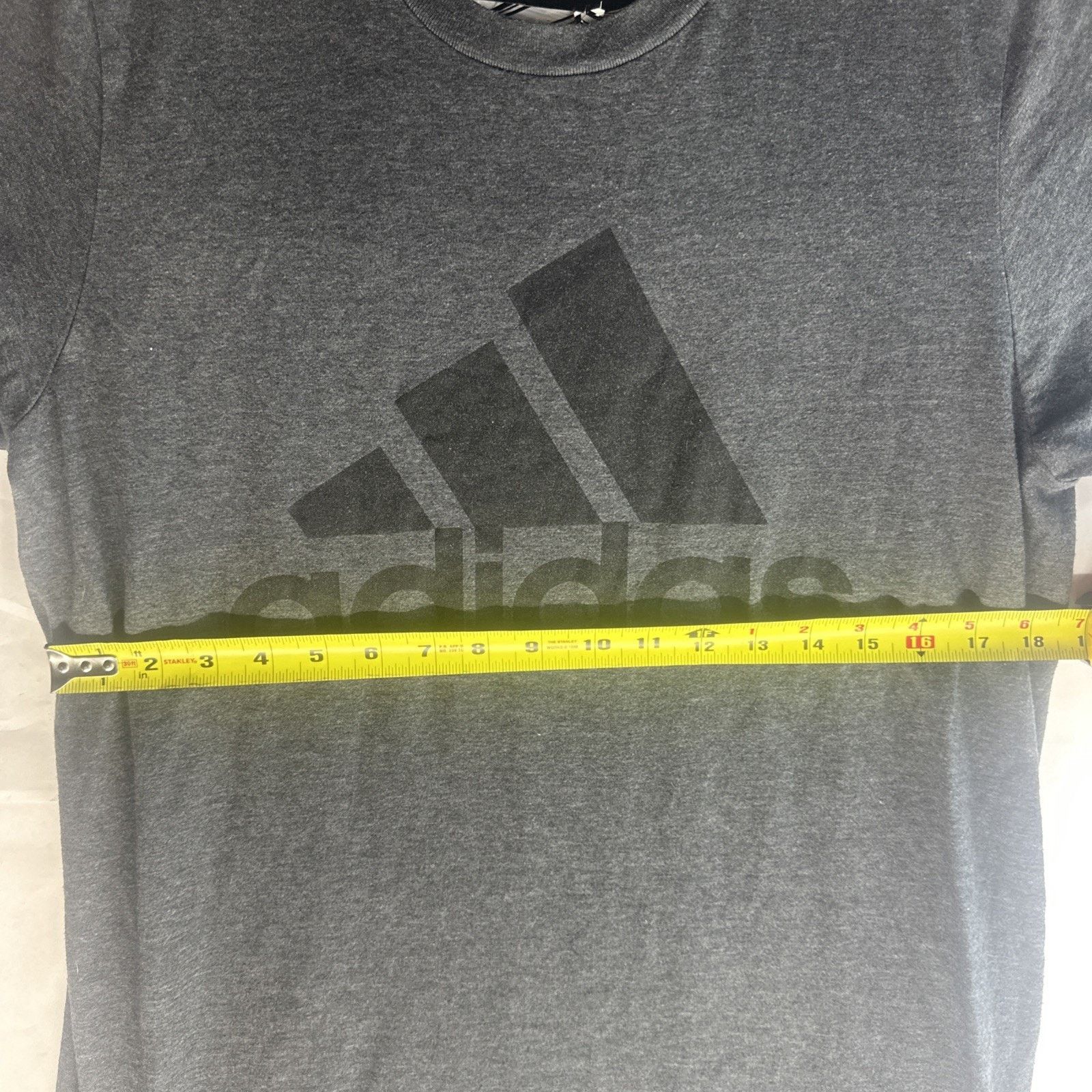 Adidas Adidas Men’s Athletic T-Shirt Medium - Dark Gray Size US S / EU 44-46 / 1 - 4 Thumbnail