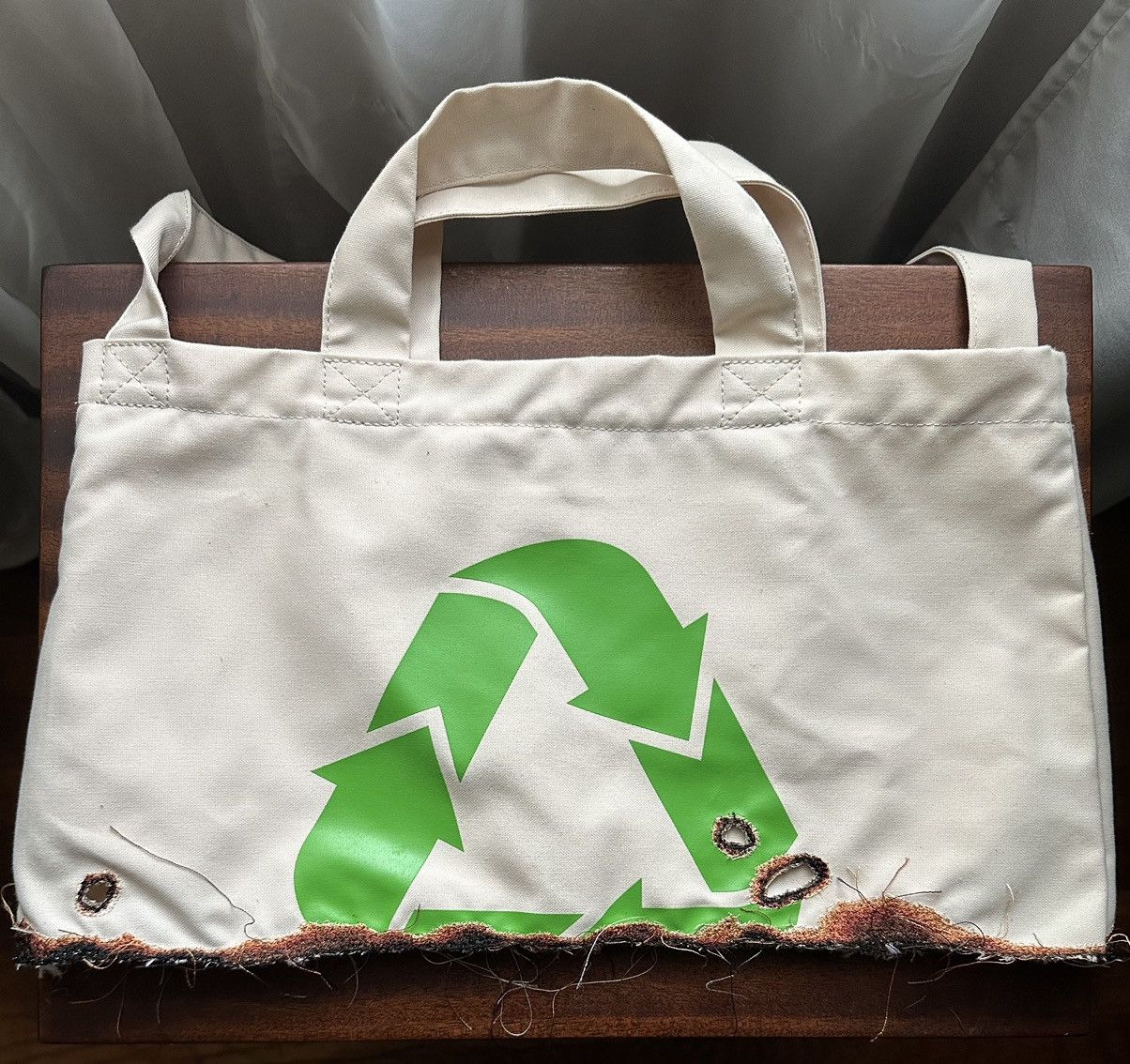 doublet バーニング EMBROIDERY SUPERMARKET BAG BURNING EMBROIDERY SUPERMARKET BAG (22AW55BG37) | doublet