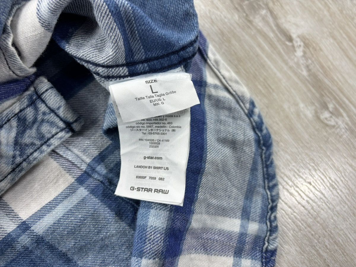 G-Star Mens shirt G Star Raw Size L Color Blue Size US L / EU 52-54 / 3 - 8 Thumbnail