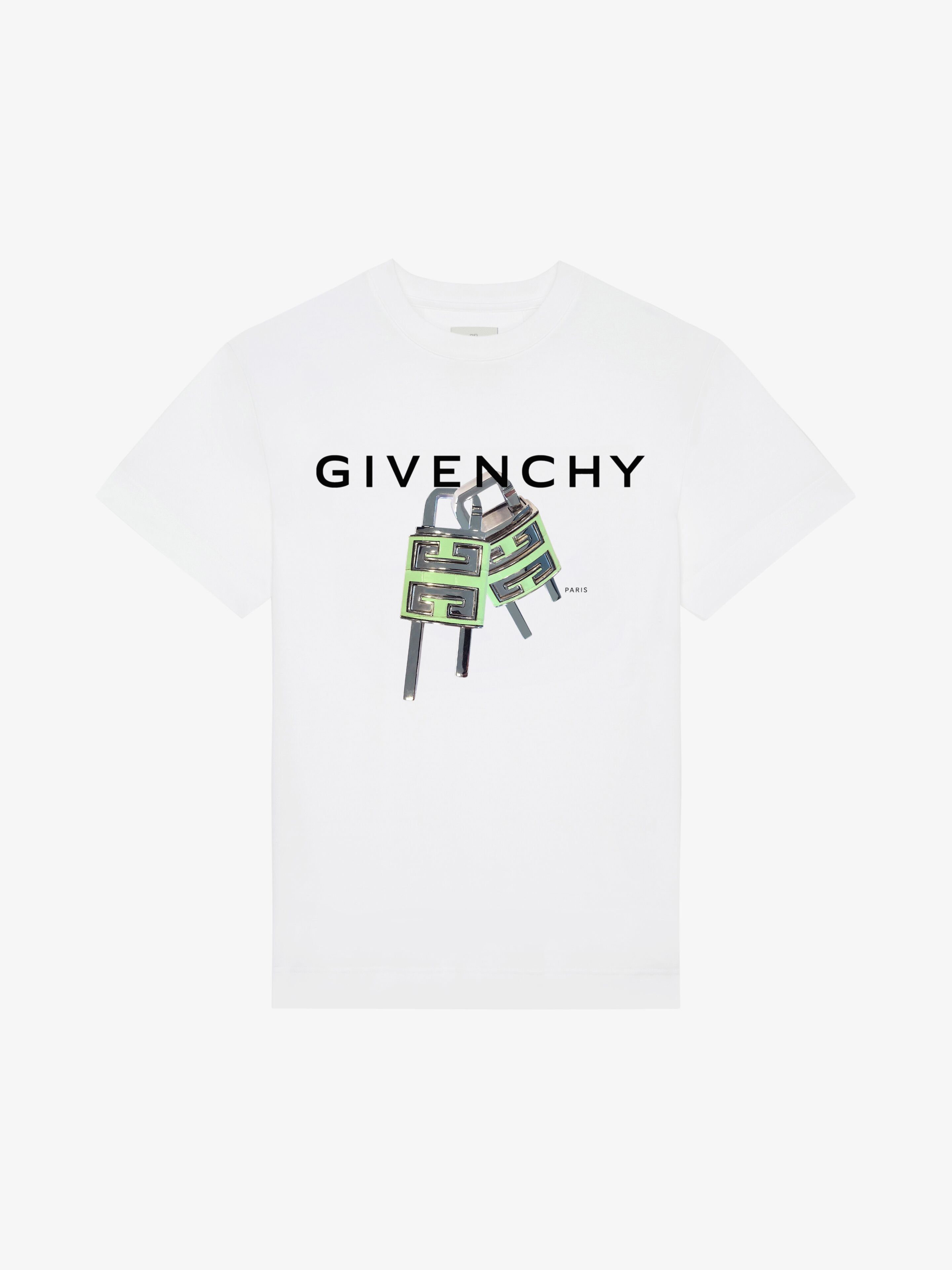 Givenchy oc11z0725 T-Shirt in White Size US L / EU 52-54 / 3 - 1 Thumbnail