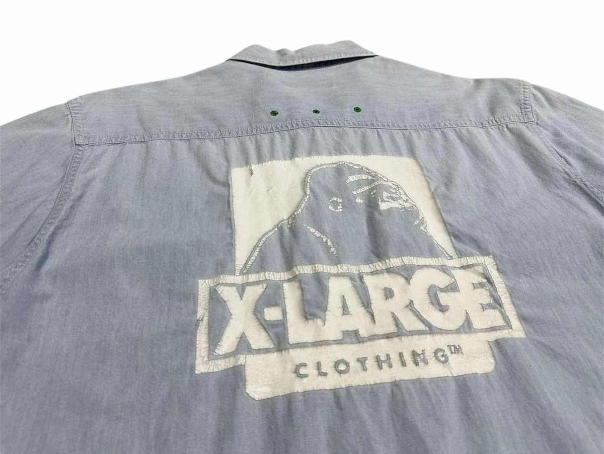 Japanese Brand 🔥Y2K Vintage X-Large Shirt Ape Head Big Logo Size US L / EU 52-54 / 3 - 2 Thumbnail