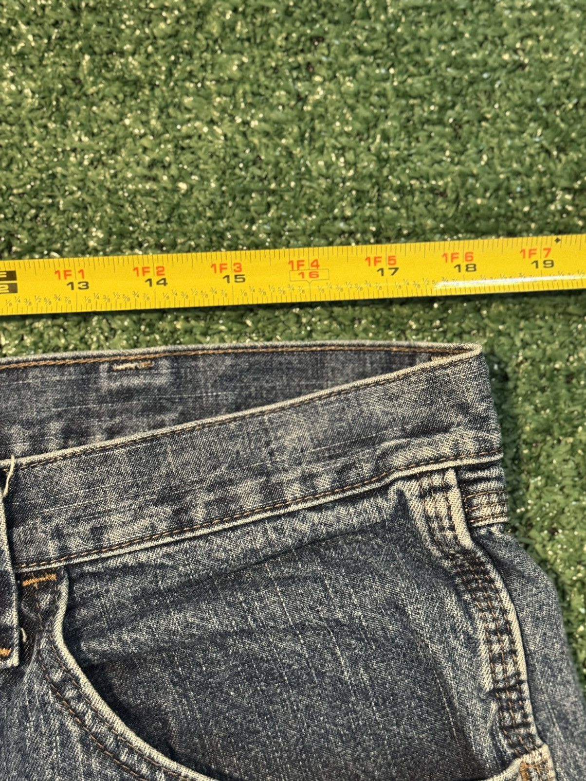 Wrangler Vintage Y2K Wrangler Carpenter Denim Jorts Size US 36 / EU 52 - 3 Thumbnail