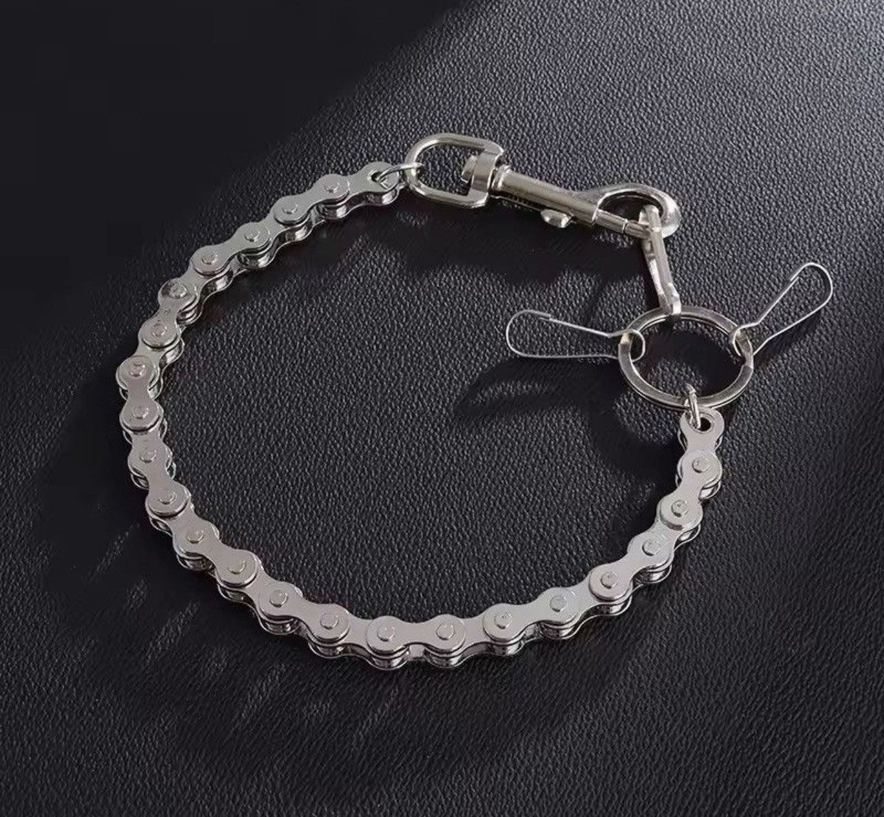 Jewelry 44cm Length Motorcycle Chain Wallet Waist Key chain Size ONE SIZE - 3 Thumbnail