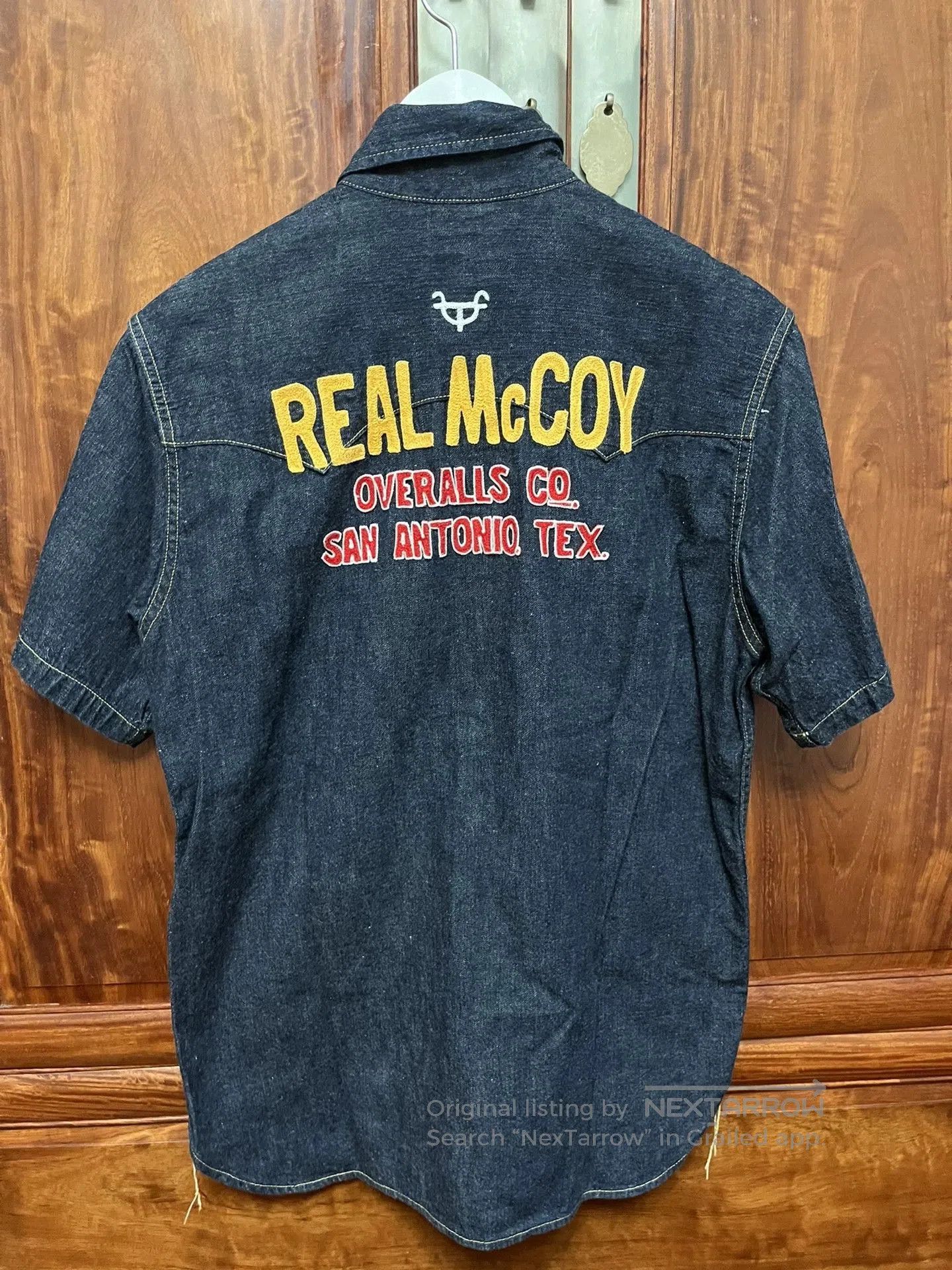 The Real McCoy's REAL McCOY'S Short Sleeve Denim Shirt. Size US M / EU 48-50 / 2 - 2 Thumbnail
