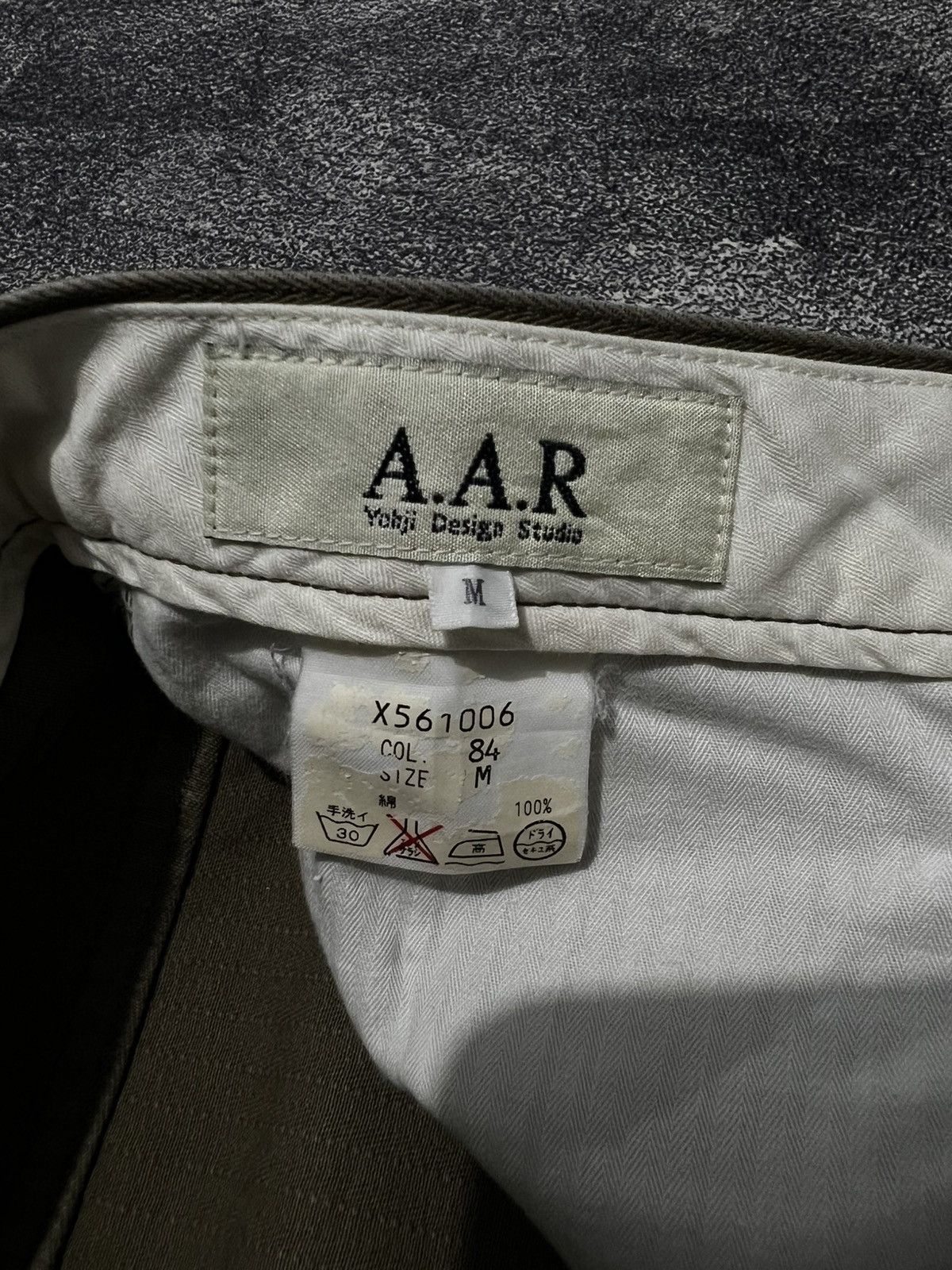 Yohji Yamamoto A.A.R Yohji Yamamoto Design Studio Pants Size US 30 / EU 46 - 7 Thumbnail