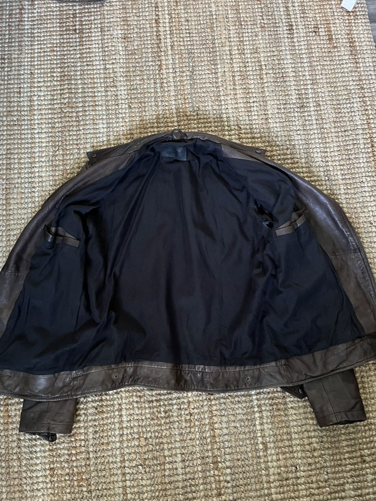 Allsaints Allsaints Brown Conroy Biker Jacket Size US S / EU 44-46 / 1 - 4 Thumbnail