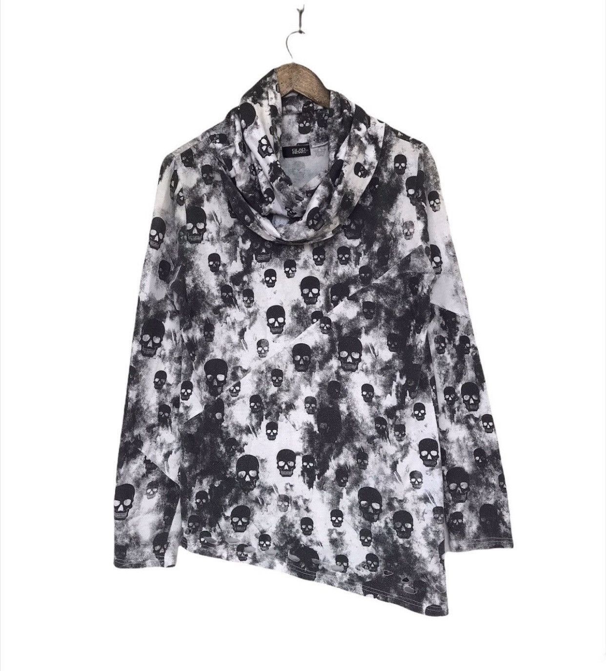 Hysteric Glamour 💥Glad-news Asymmetrical Shirt Size M / US 6-8 / IT 42-44 - 2 Thumbnail