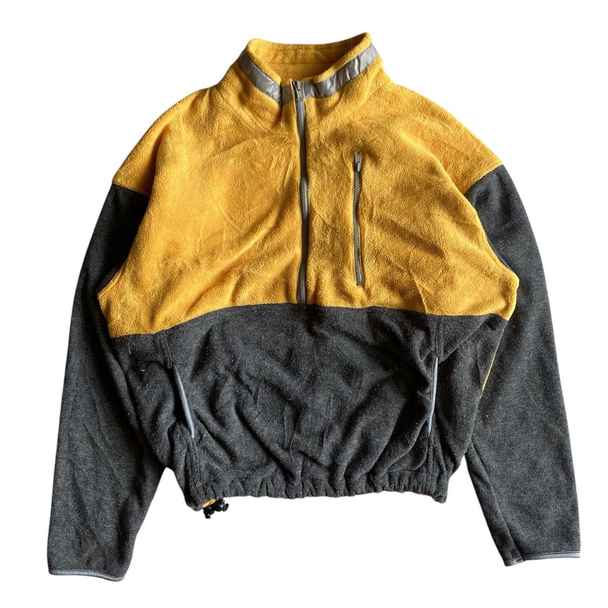 Japanese Brand × Vintage Japanese Brand Half Zip Fleece Jacket Size US XL / EU 56 / 4 - 1 Thumbnail