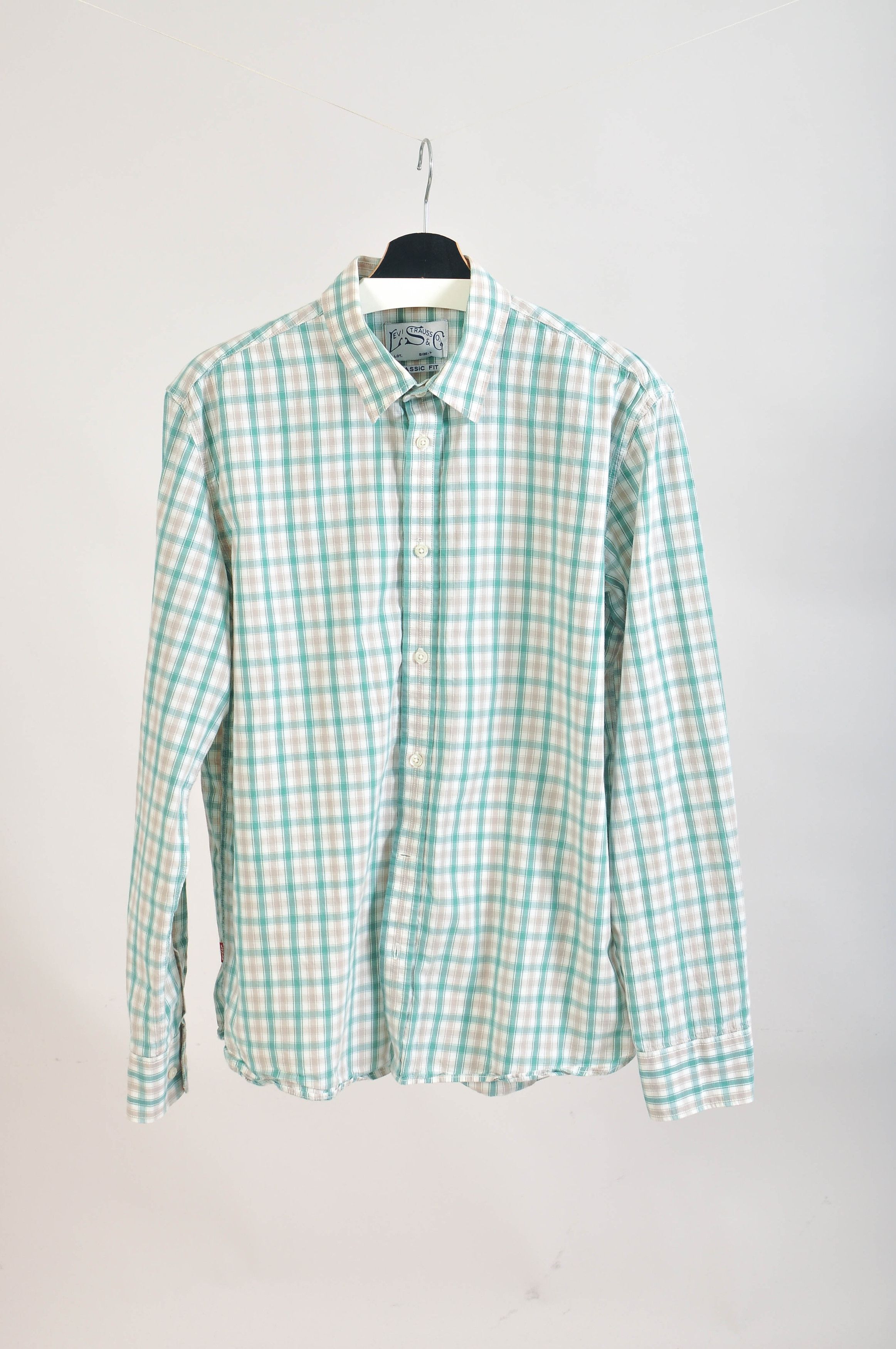 Levi's Vintage 90s Levi's check shirt Size US L / EU 52-54 / 3 - 1 Thumbnail