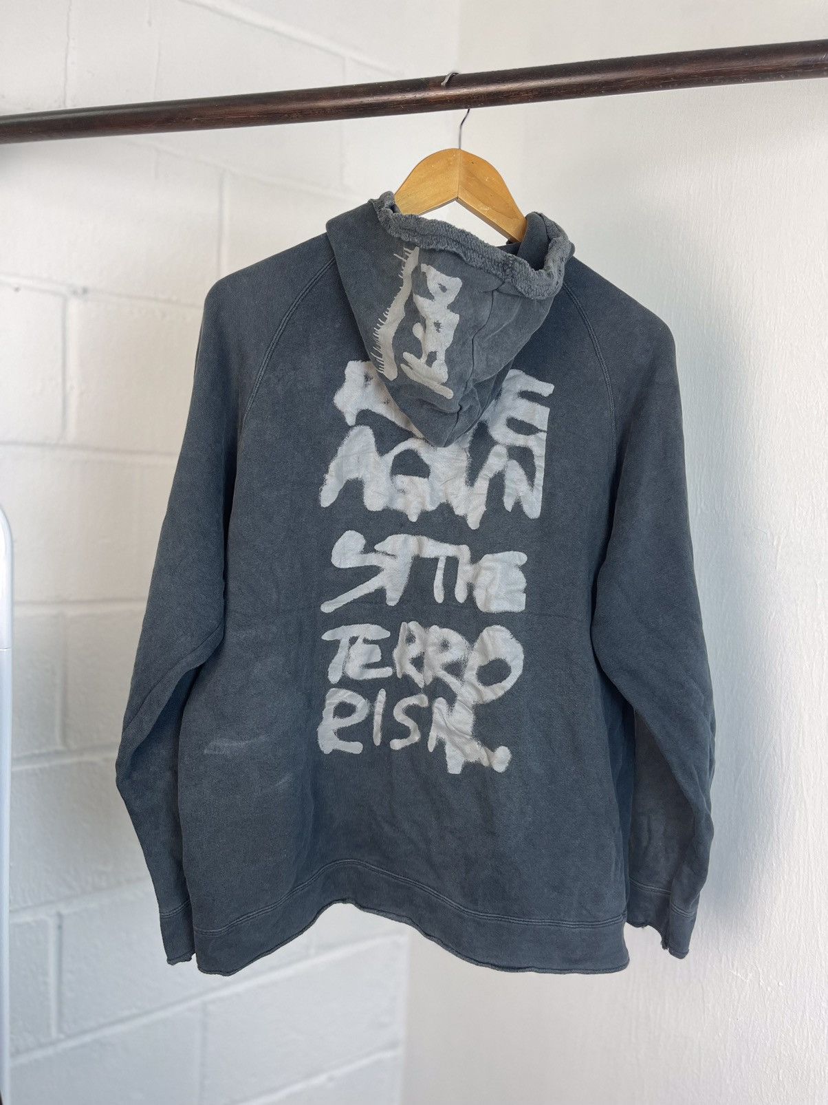 If Six Was Nine × Le Grande Bleu (L.G.B.) × PPFM 90s Faded distressed PPFM Zip Hoodie Size US L / EU 52-54 / 3 - 4 Thumbnail