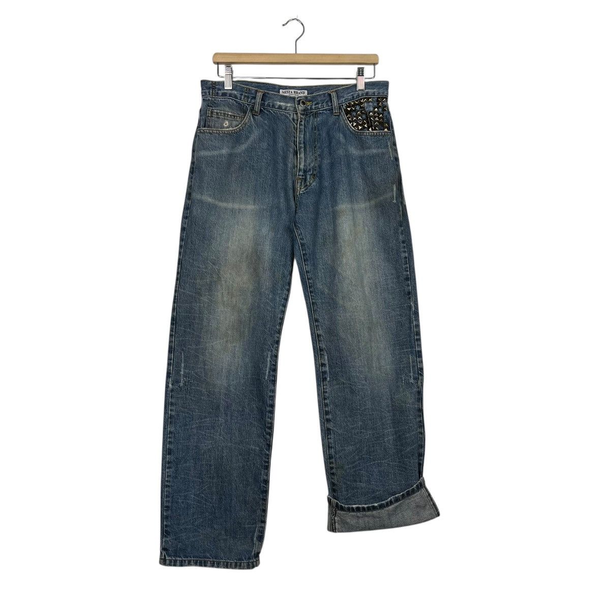 Japanese Brand Vintage Nesta Brand Denim Jeans Size US 32 / EU 48 - 12 Thumbnail