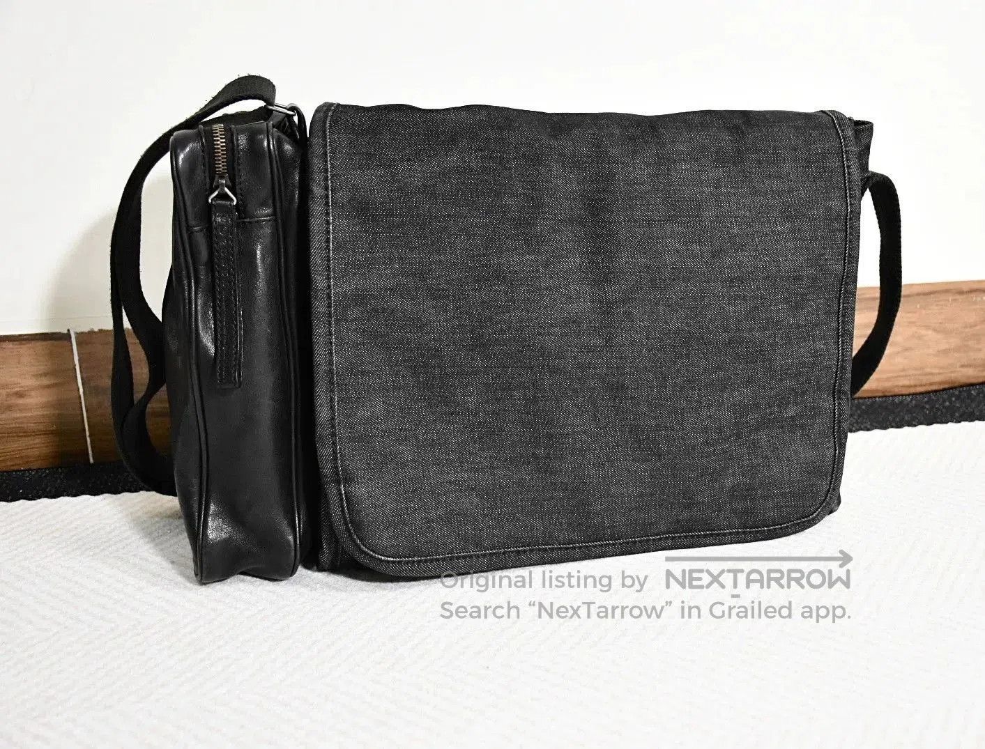 Maison Margiela Maison Margiela Deconstructed Patchwork Messenger Bag. Size ONE SIZE - 6 Thumbnail