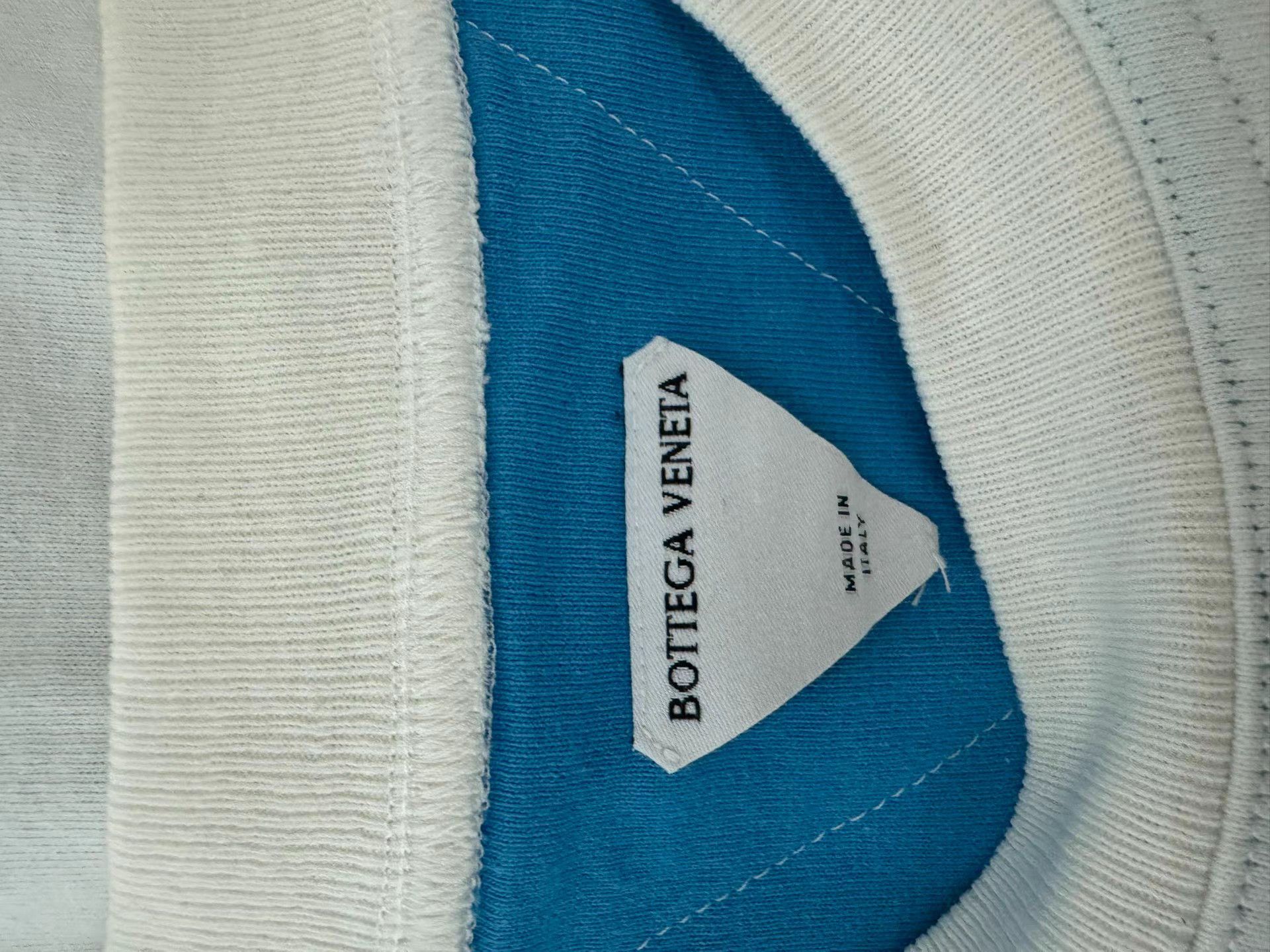 Bottega Veneta BOTTEGA VENETA Color-Block Crew Neck Tee K13 Size US S / EU 44-46 / 1 - 5 Thumbnail