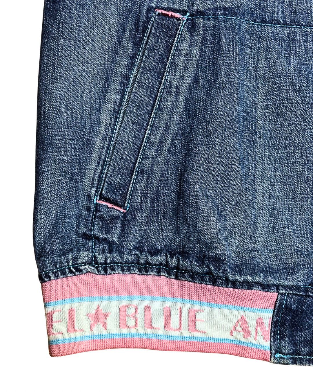 Angel Blue Angel Blue Zip-Up Denim Jacket Size M / US 6-8 / IT 42-44 - 6 Thumbnail