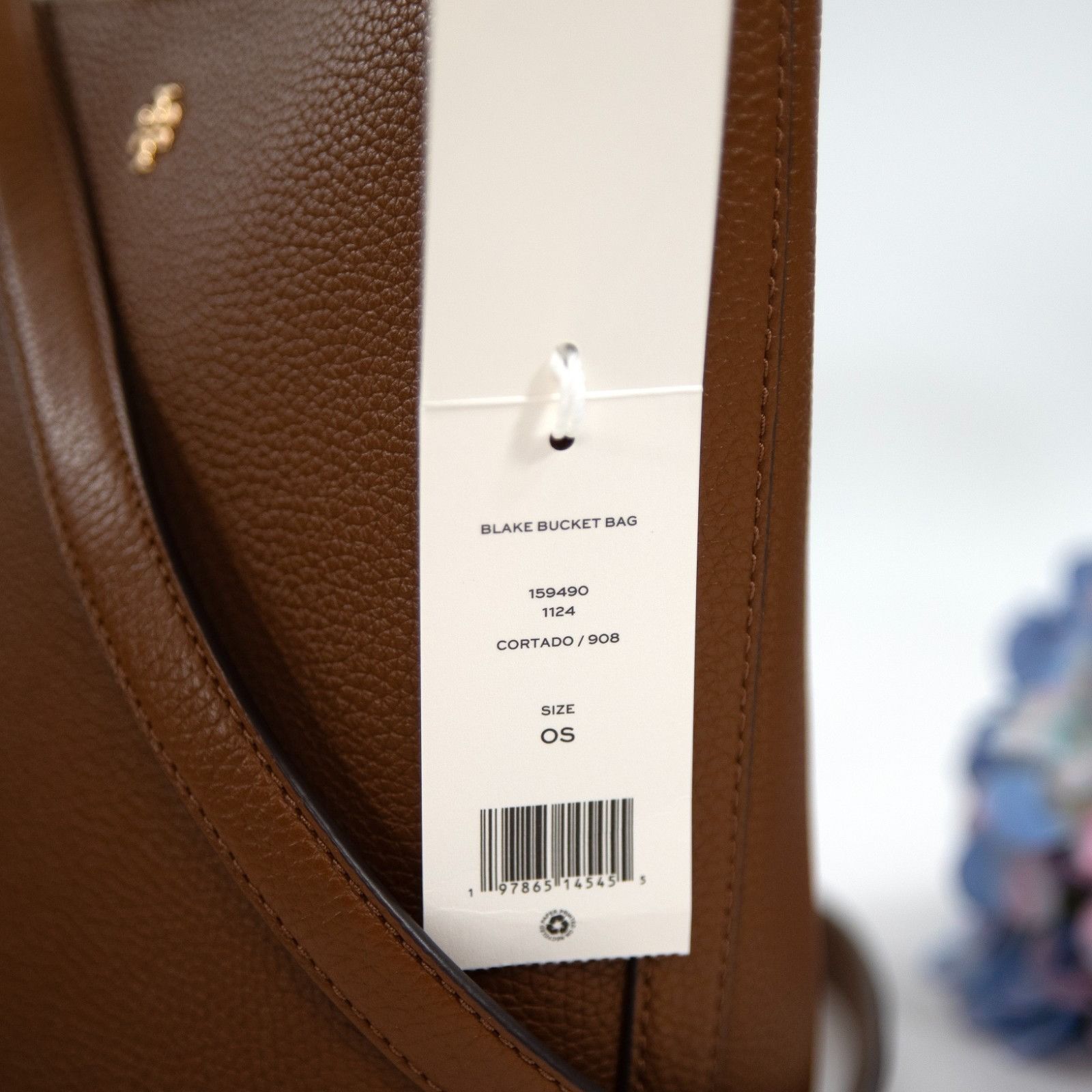 Tory Burch Tory Burch Cortado Pebbled Leather Blake Bucket Crossbody Sh Size ONE SIZE - 2 Thumbnail