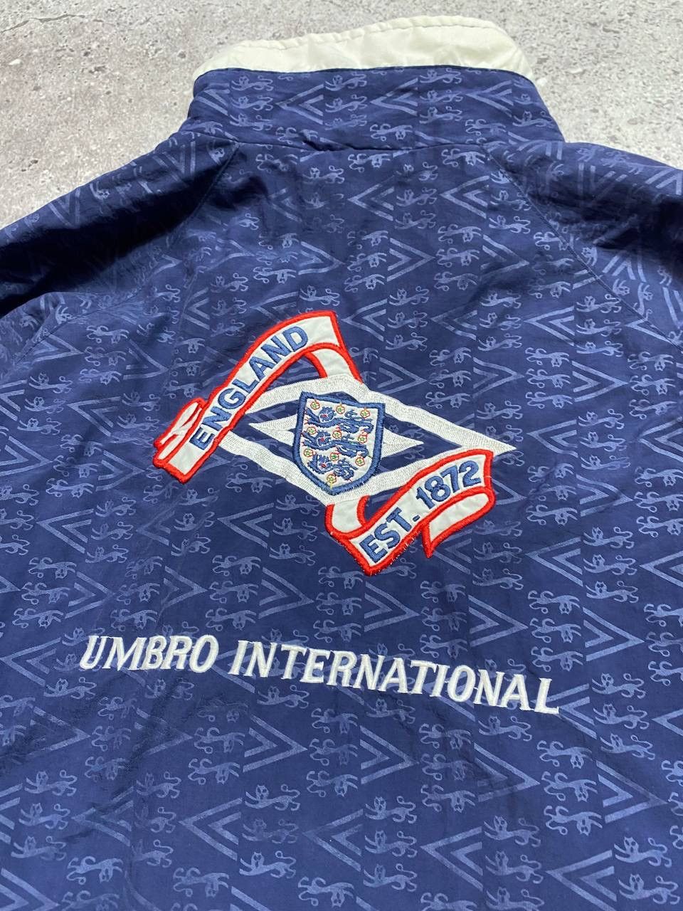 Umbro Umbro England Jacket Vintage 1990/1992 Size US M / EU 48-50 / 2 - 13 Thumbnail