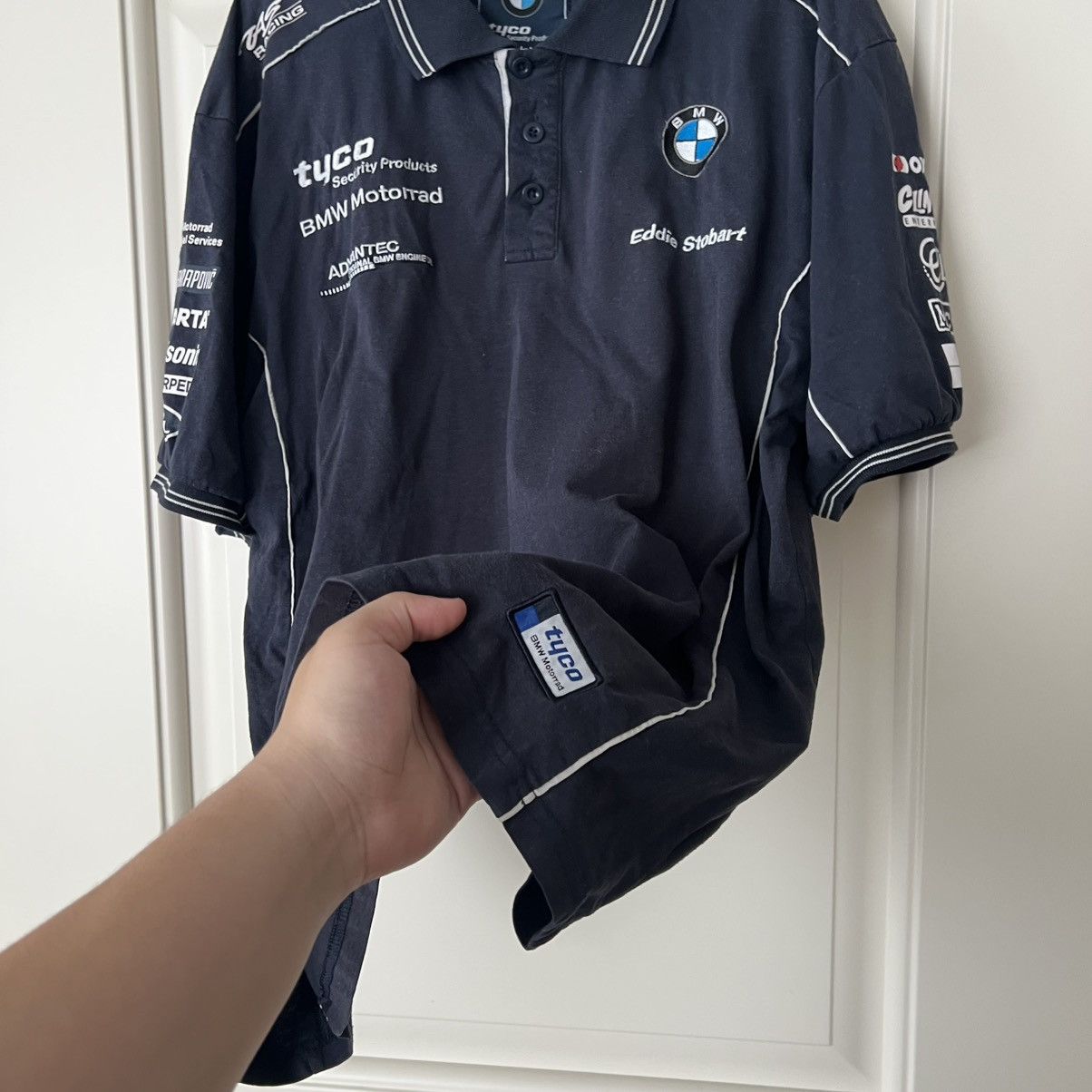 BMW Vintage BMW Racing Polo Motorrad Size US XL / EU 56 / 4 - 9 Thumbnail