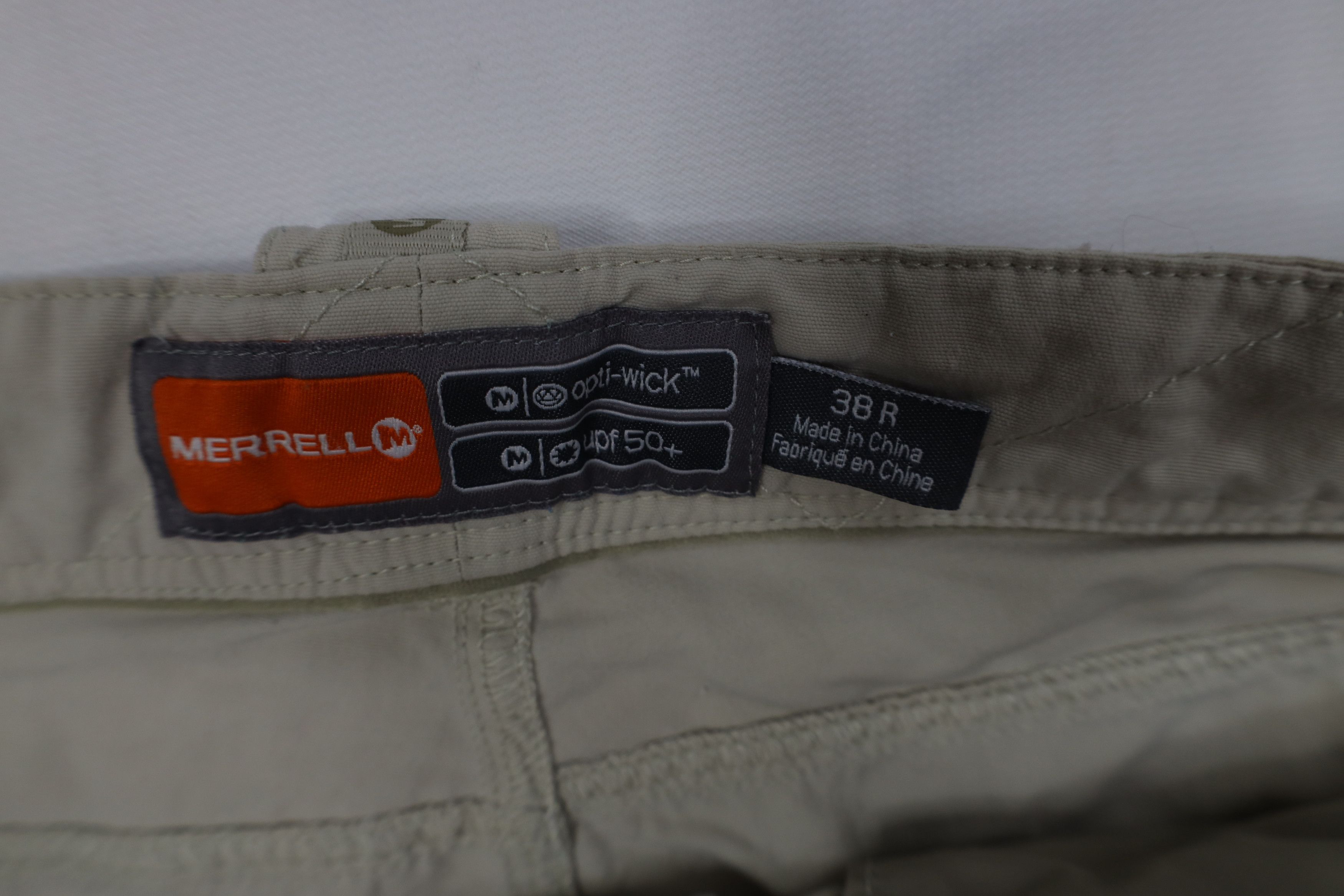 Merrell Vintage Y2K Merrell Hiking Trekking Cargo Shorts Stone Size US 38 / EU 54 - 6 Thumbnail