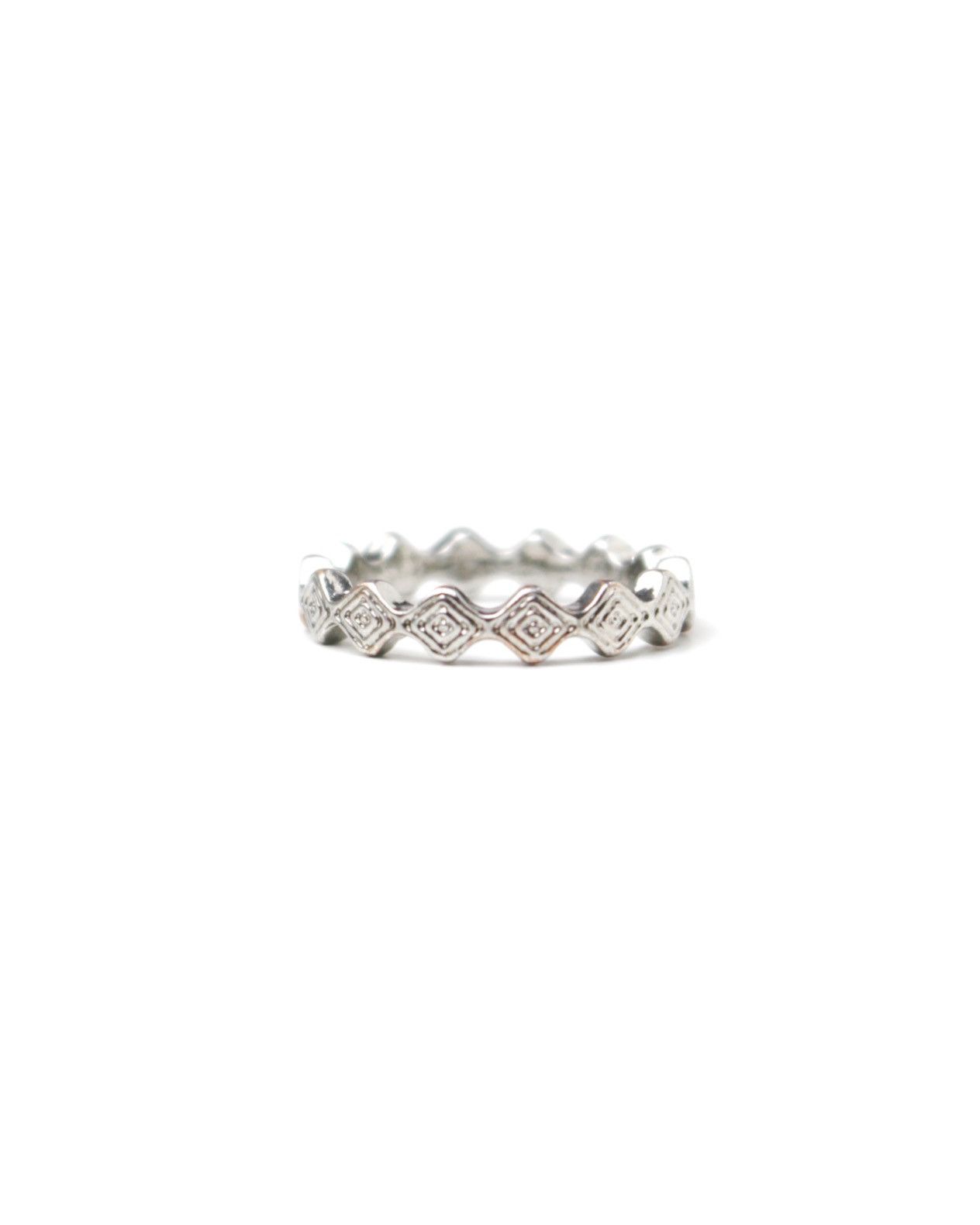 Vintage 2000S JAPANESE MADE WAVY RELIC BAND RING Size ONE SIZE - 1 Thumbnail