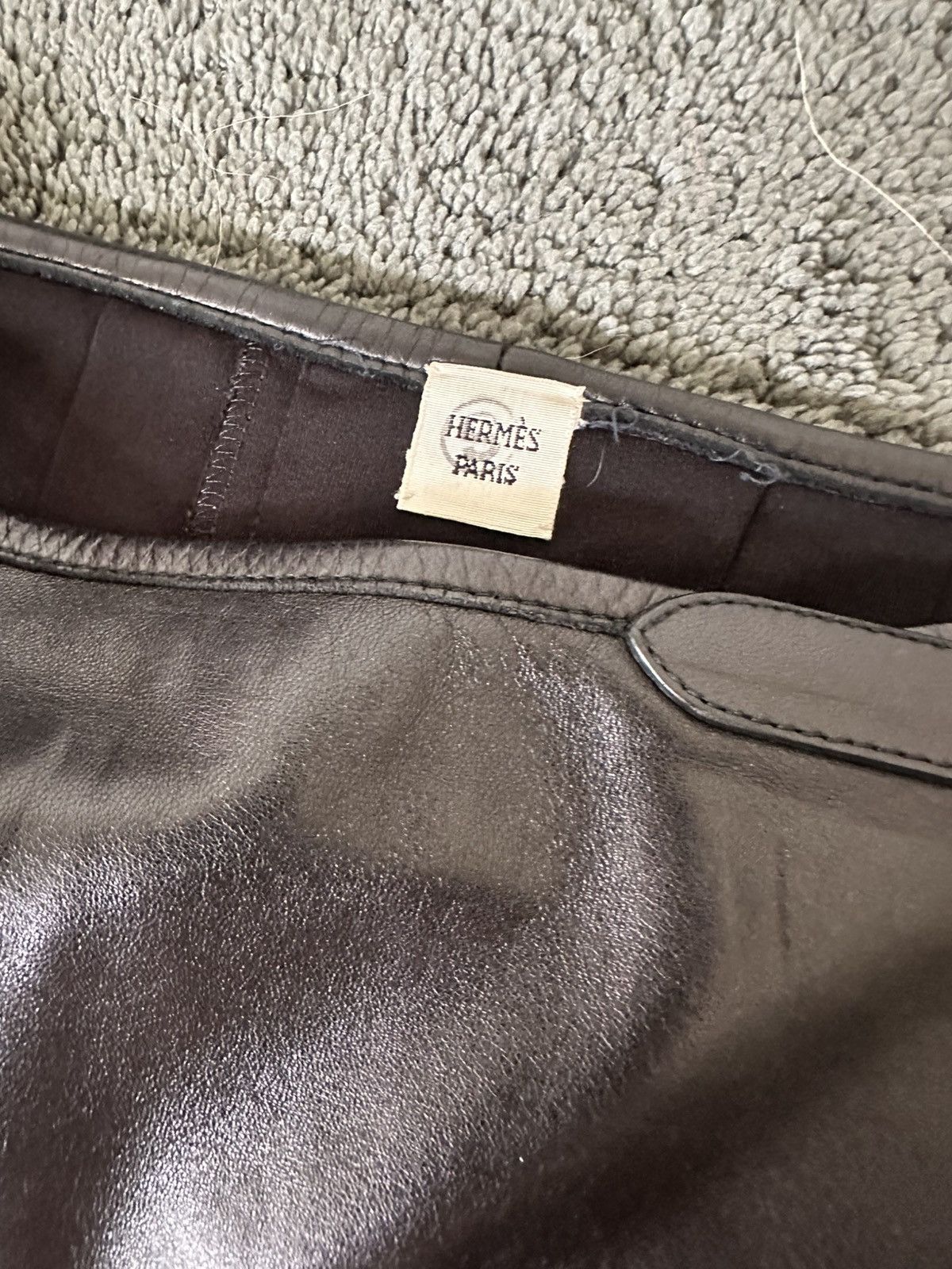 Hermes Archive Hermes by Jean Paul Gaultier Fall 2004 Kelly Skirt Size 27" / US 4 / IT 40 - 5 Thumbnail