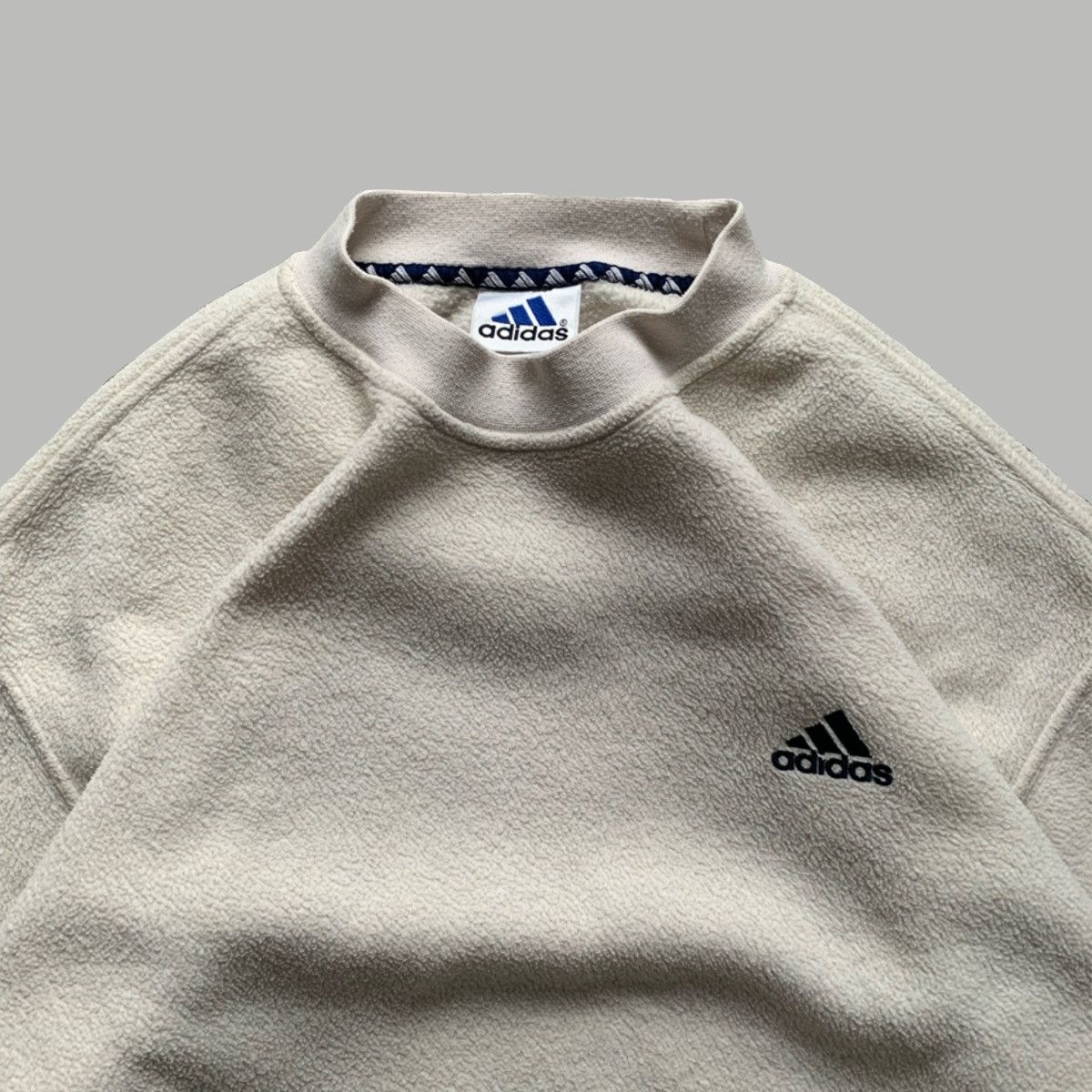 Adidas × Vintage VERY RARE 1999s Vintage Fleece Adidas Oversize Sweatshirt Size US M / EU 48-50 / 2 - 2 Thumbnail