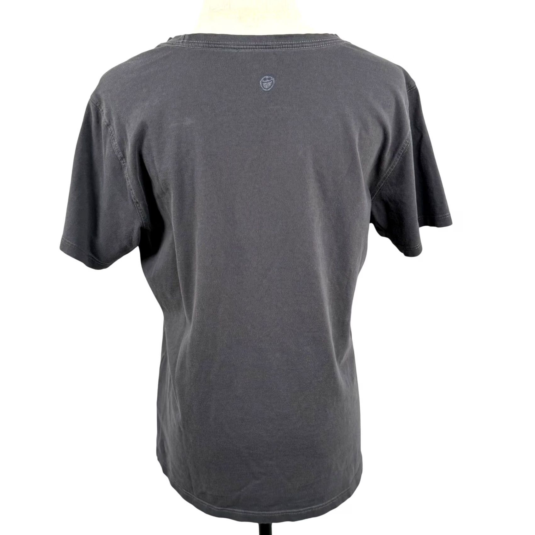 Life is Good Life is Good Womens M Love Heart Graphic Tee T-Shirt Charcoal Grey Cotton Casual Size M / US 6-8 / IT 42-44 - 3 Thumbnail