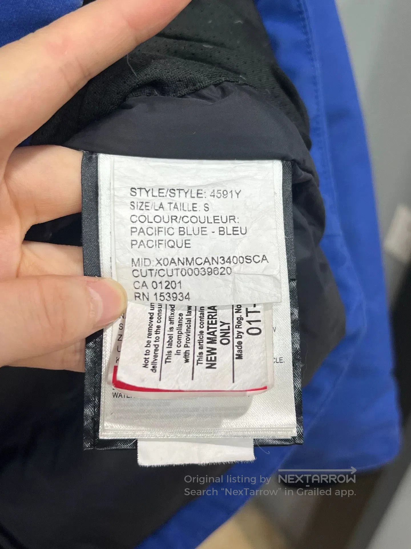 Canada Goose Canada Goose Blue Fur. Size S / US 4 / IT 40 - 4 Thumbnail