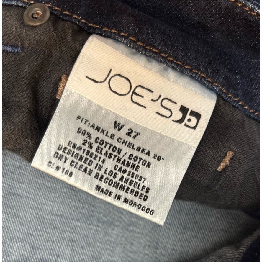 Joe's JOE's JEANS Women's Ankle Chelsea Dark Wash Jeans 29W x 27L Size 29" - 8 Thumbnail