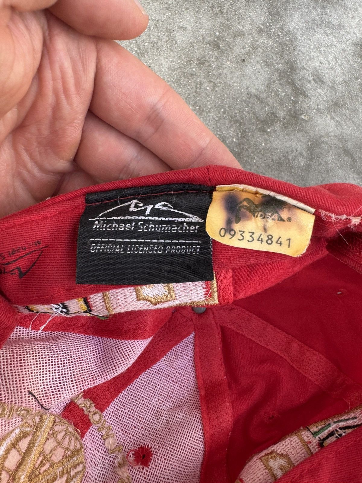 Ferrari × Formula 1 Ferrari F1 schumacher rare racing hat cap Size ONE SIZE - 6 Thumbnail