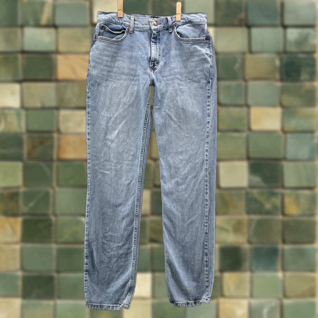 Lee VINTAGE Lee Jeans Men 32x32 Relaxed Straight Denim 90s Workwear Streetwear Y2k blue 32x32 5-Pocket Mens Jeans Size US 32 / EU 48 - 1 Thumbnail