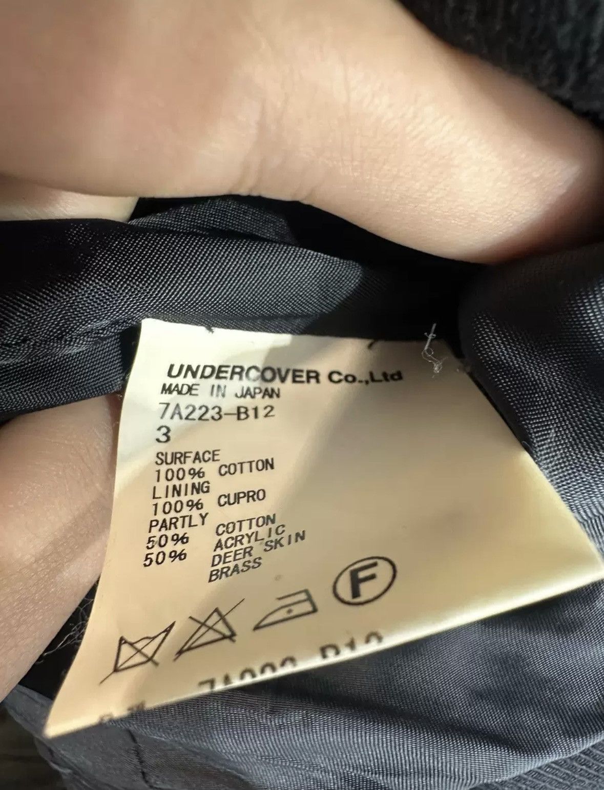 Undercover Undercover 07aw m65 Size US L / EU 52-54 / 3 - 8 Thumbnail