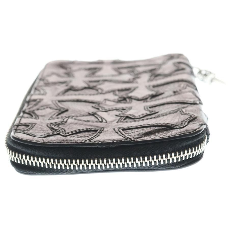 Chrome Hearts Chrome Hearts Bank Robber cemetery leather patch wallet Size ONE SIZE - 3 Thumbnail