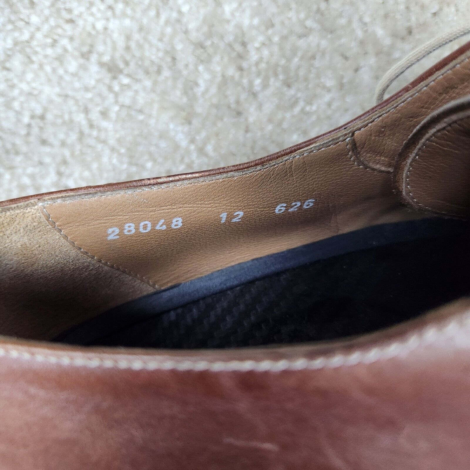 Michael Toschi Michael Toschi Calaveras Shoes Mens 12 Brown Leather Size US 12 / EU 45 - 6 Thumbnail