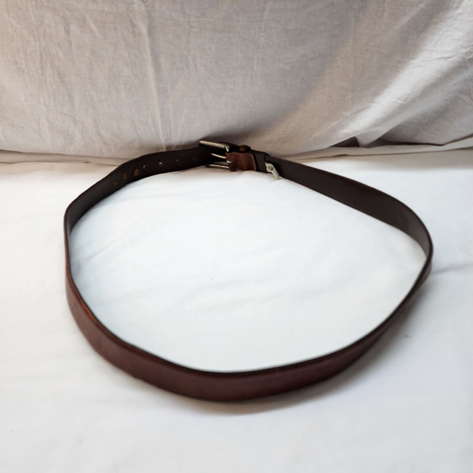 Fossil Fossil brown leather belt size 44 belt one hole was made b45 Size 44 - 4 Thumbnail