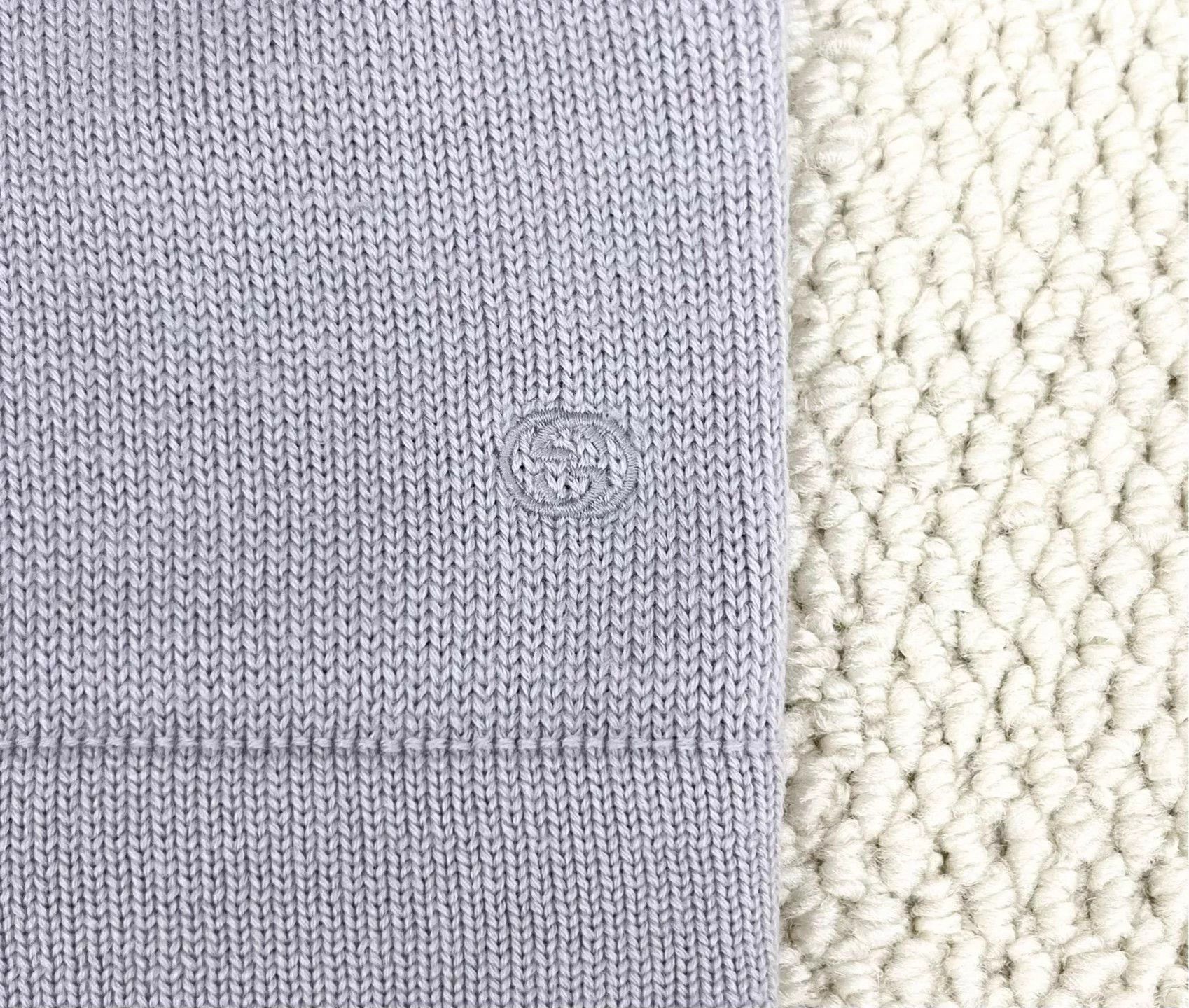 Gucci Gucci Gray Double G Embroidered T-neck Knit Sweater M Unisex Size M / US 6-8 / IT 42-44 - 4 Thumbnail