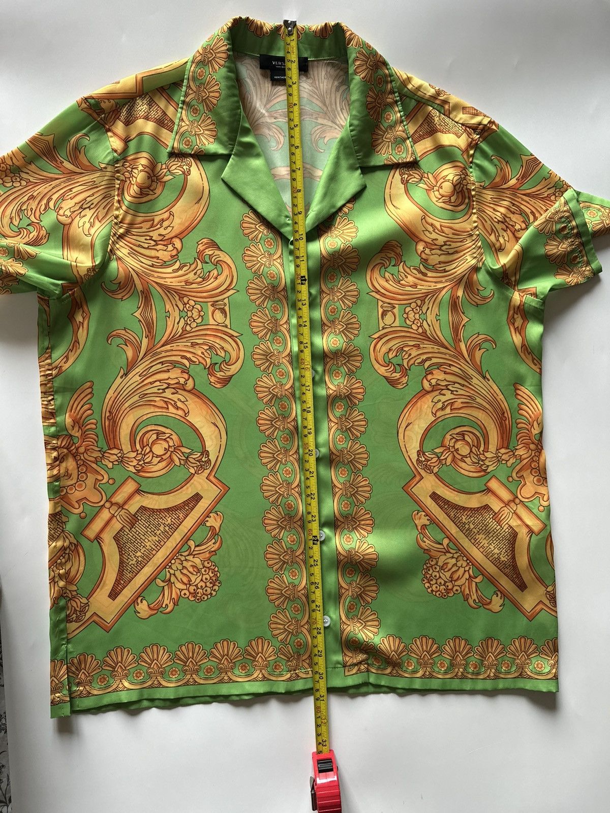 Versace Versace Silk Barocco Medusa shirt Size US L / EU 52-54 / 3 - 17 Thumbnail
